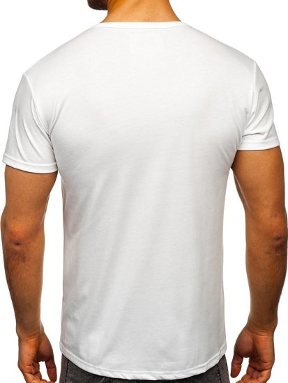 Bolf Herren T-Shirt Weiß 2006